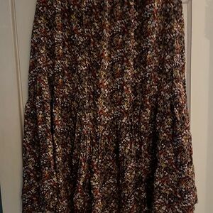 NATURAL LIFE Multicolor A-Line Skirt